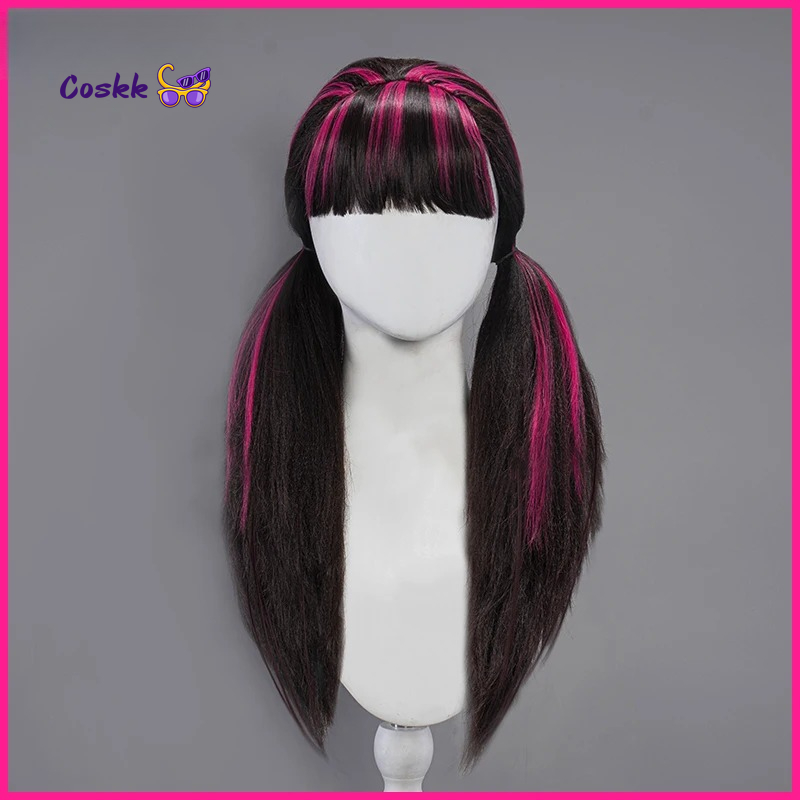Anime Cosplay Long Hair - 드라큘라우라 코스프레 가발 긴 머리 60CM