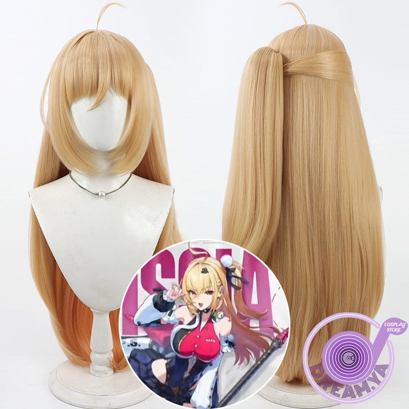 Anime Cosplay Long Hair - Cissia 코스프레 가발 Zenless Zone Zero