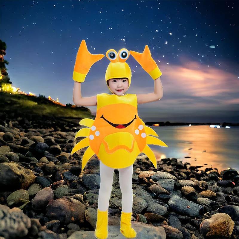 Anime Cosplay Toddler - 어린이 해마 게 의상 코스프레 할로윈