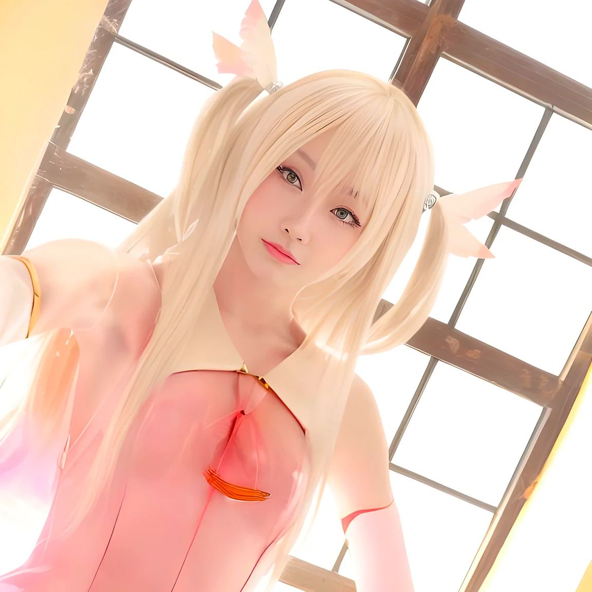 Anime Cosplay Long Hair - 애니메이션 Fate/kaleid liner Illyasviel von Einzbern