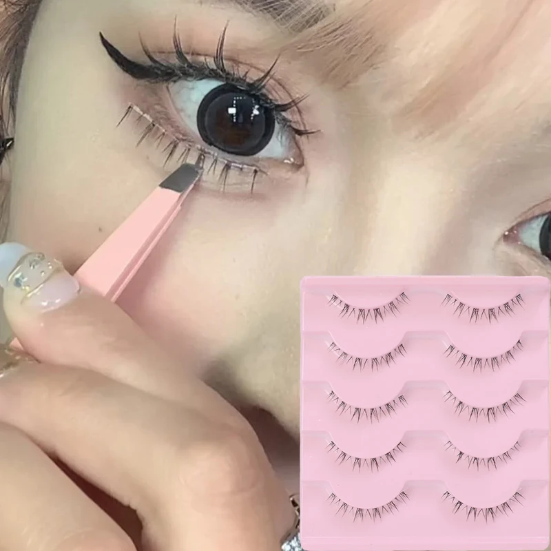 Anime Cosplay Lashes - 자연스러운 아래 속눈썹 팩, 부드러운 아래