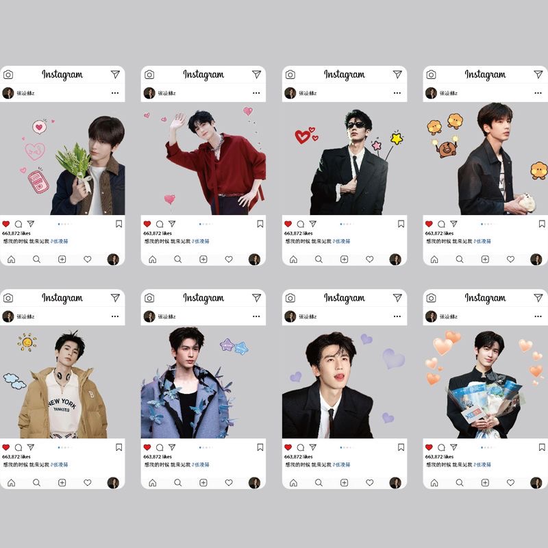 장 링허 PVC 코스프레 투명 카드 하이 뷰티 인스타그 - Anime Cosplay Instagram 리뷰 및 가격