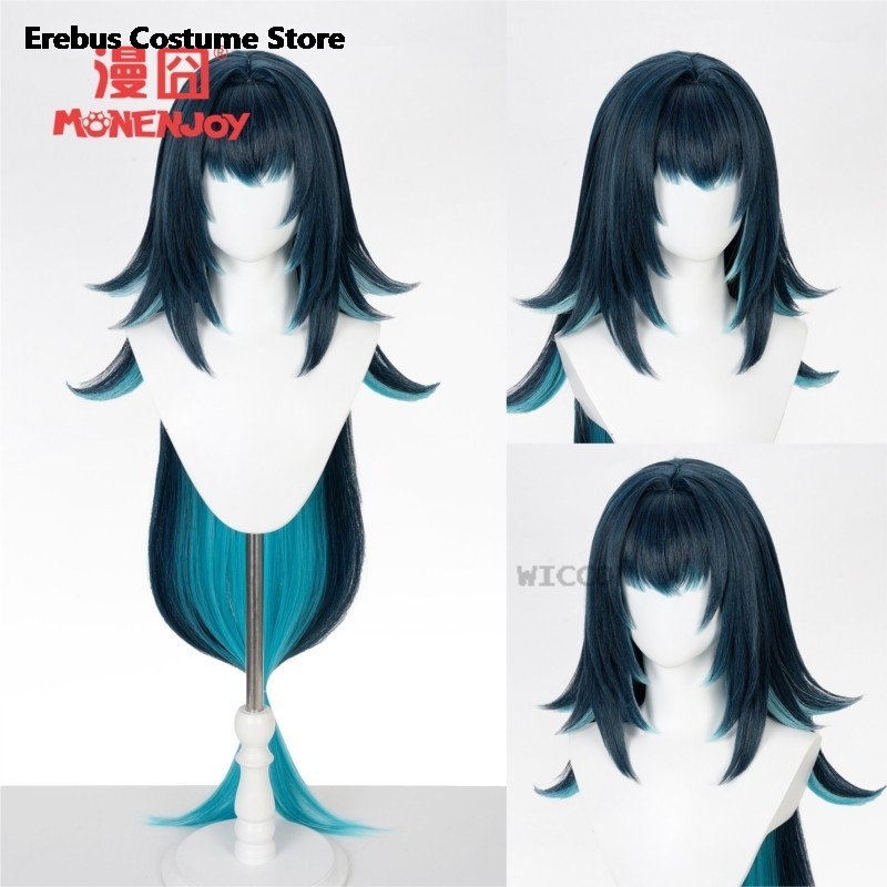 할로윈 겐신 임팩트 다니카 코스프레 가발, 애니메이션  - Anime Cosplay Long Hair 리뷰 및 가격