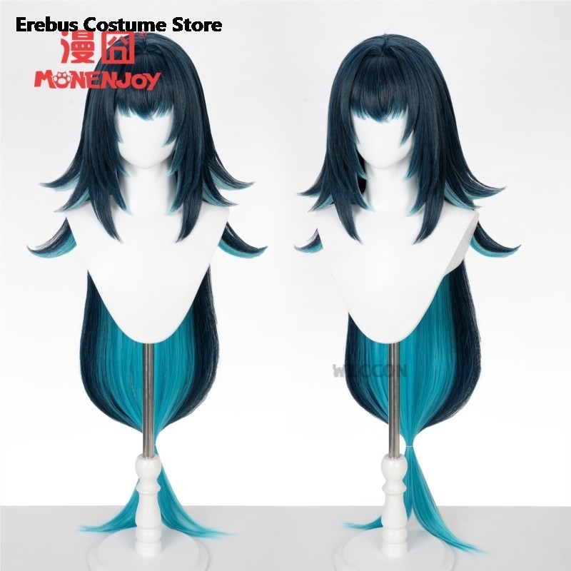 할로윈 겐신 임팩트 다니카 코스프레 가발, 애니메이션  - Anime Cosplay Long Hair 리뷰 및 가격