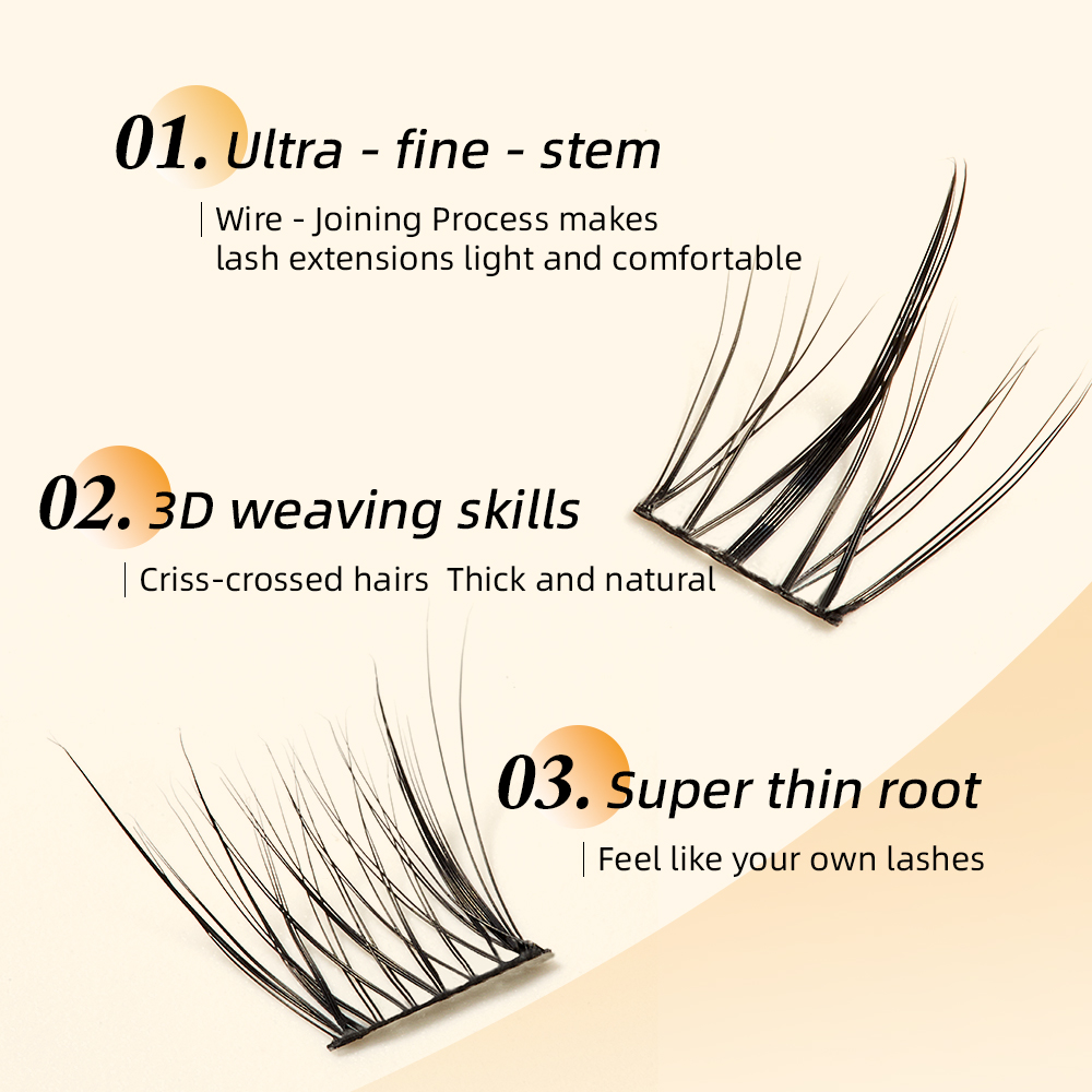 Yelix 내추럴 속눈썹 클러스터, DIY 만화 속눈썹 - Anime Cosplay Lashes 리뷰 및 가격