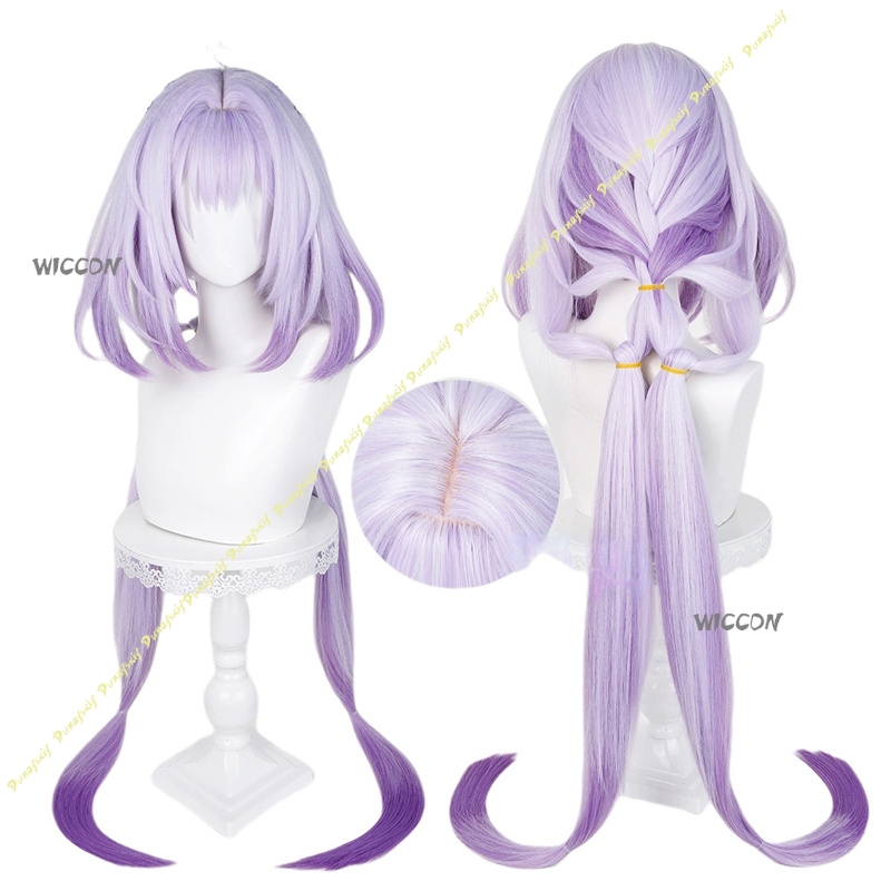 Honkai: 스타 레일 카스토리스 코스프레 가발, 긴 - Anime Cosplay Long Hair 리뷰 및 가격