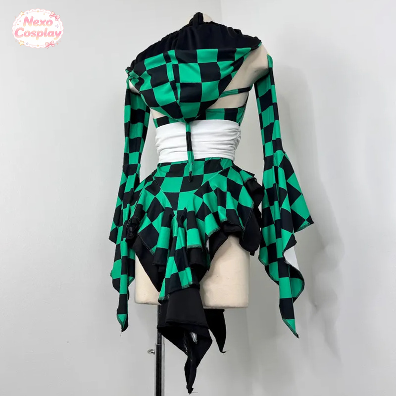 젠더 벤드 탄지로 카마도 수영복 코스프레 의상 할로윈  - Anime Cosplay Tanjiro 리뷰 및 가격