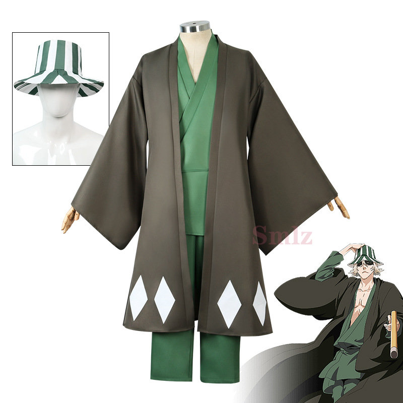 우라하라 키스케 코스프레 애니메이션 블리치 코스프레 의 - Bleach Captain Coat 리뷰 및 가격