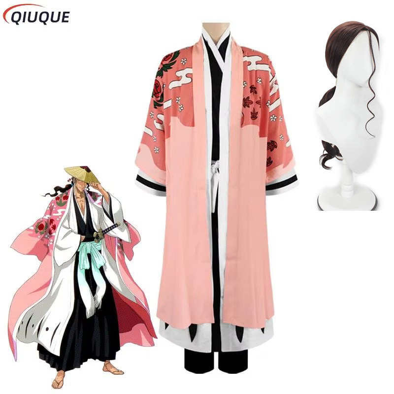 Kyoraku Shunsui 코스프레 블리치 천년 혈액 - Bleach Captain Coat 리뷰 및 가격