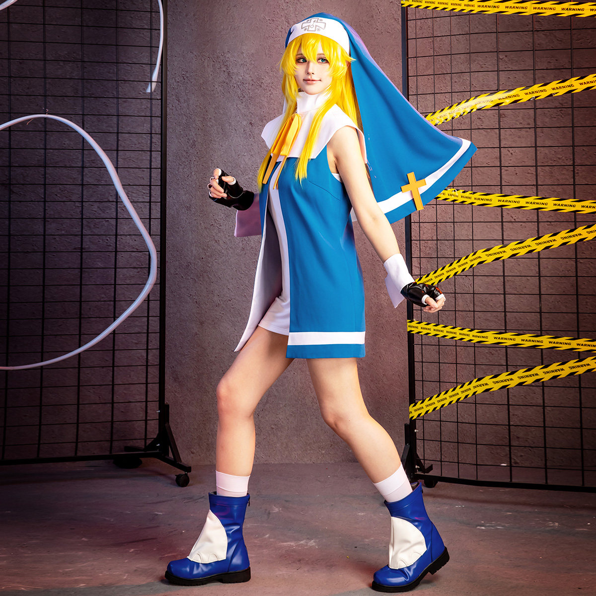 길티기어 ‌   브리짓 ‌ ‌ ‌ 코스프레 의상 수녀  - Quality Anime Cosplay 리뷰 및 가격