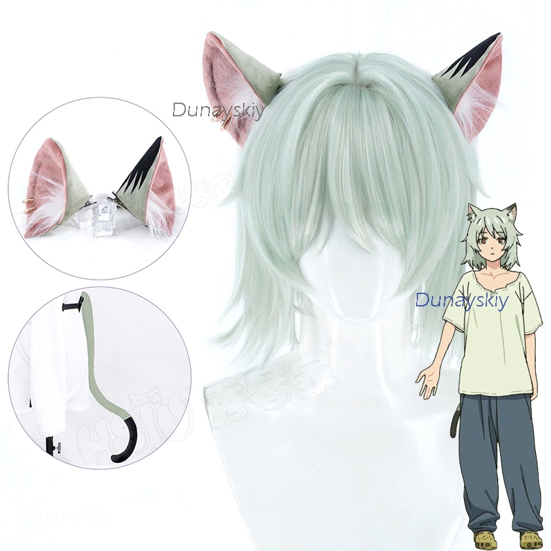 Yaniko 코스프레 사토 가발 귀 꼬리 풀세트 애니메 - Anime Cosplay Cat 리뷰 및 가격