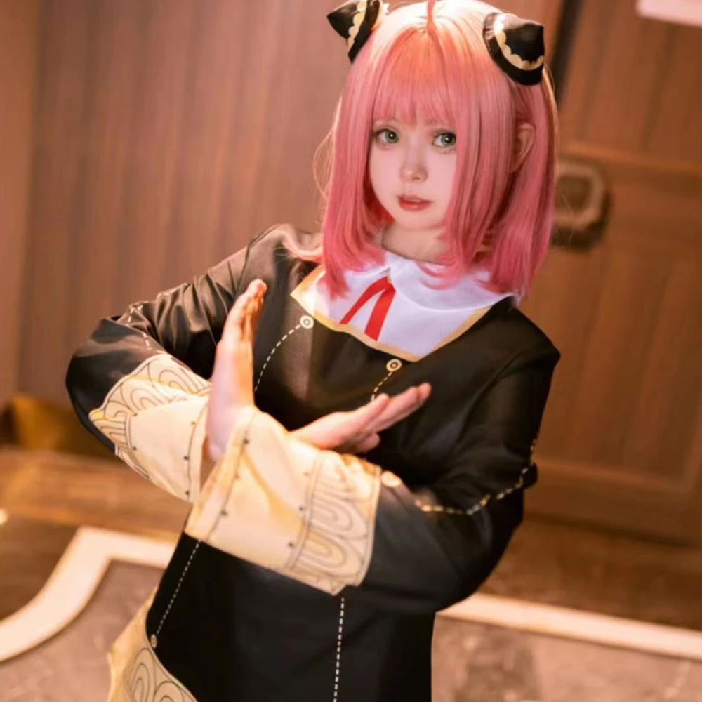애니메이션 스파이 X 패밀리 아냐 코스프레 코스튬 귀여 - Anime Cosplay Toddler 리뷰 및 가격
