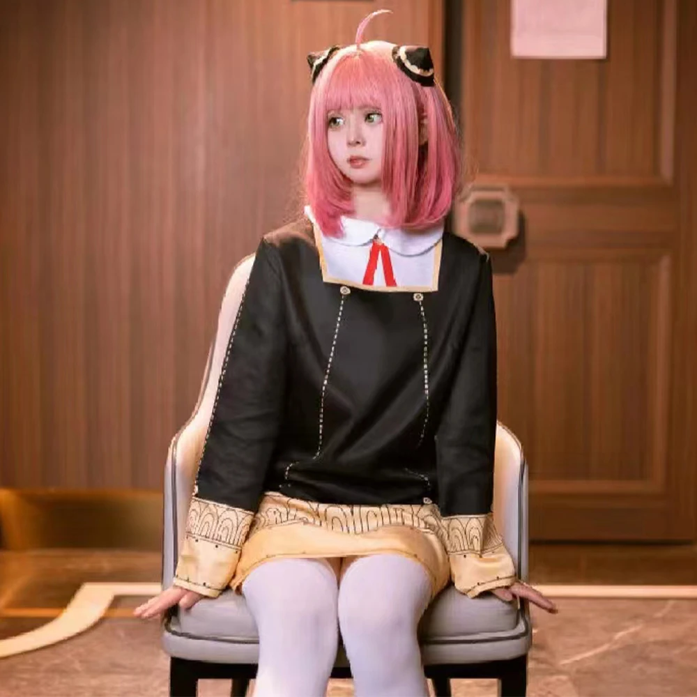 애니메이션 스파이 X 패밀리 아냐 코스프레 코스튬 귀여 - Anime Cosplay Toddler 리뷰 및 가격