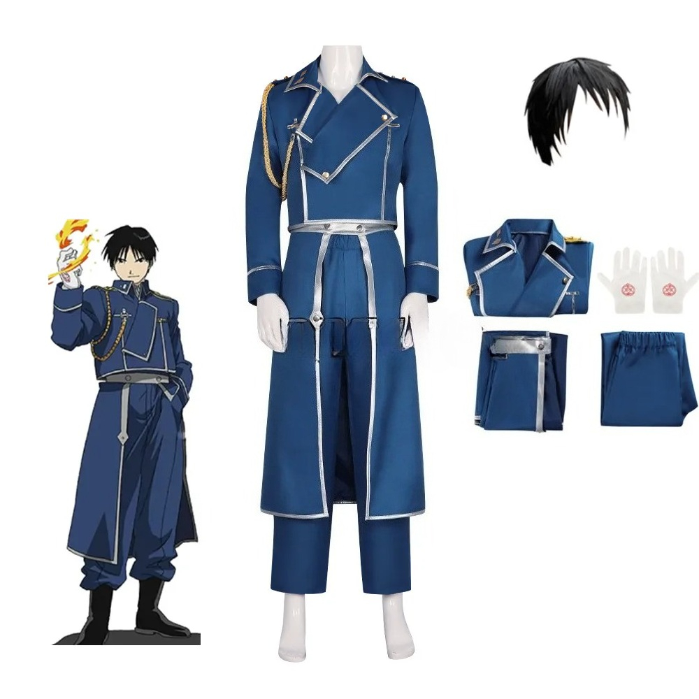 애니메이션 강철의 연금술사 코스프레 로이 머스탱 의상  - Fullmetal Alchemist Coat 리뷰 및 가격