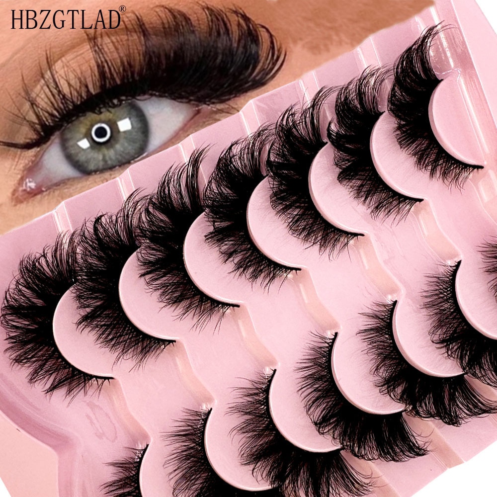 새로운 고양이 눈 속눈썹 5D 자연 거짓 속눈썹 푹신한 - Anime Cosplay Lashes 리뷰 및 가격