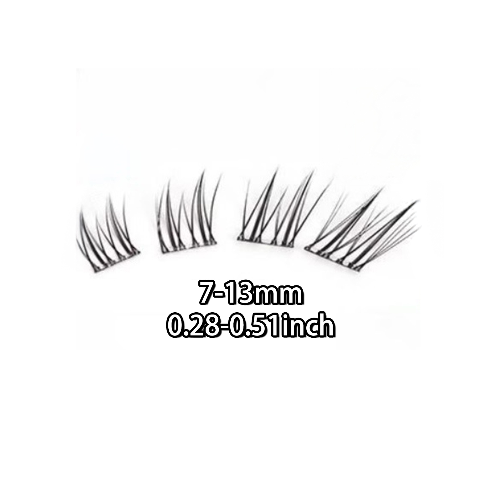 폭스 스타일 인조 속눈썹 글루 프리 내추럴 개별 속눈썹 - Anime Cosplay Lashes 리뷰 및 가격