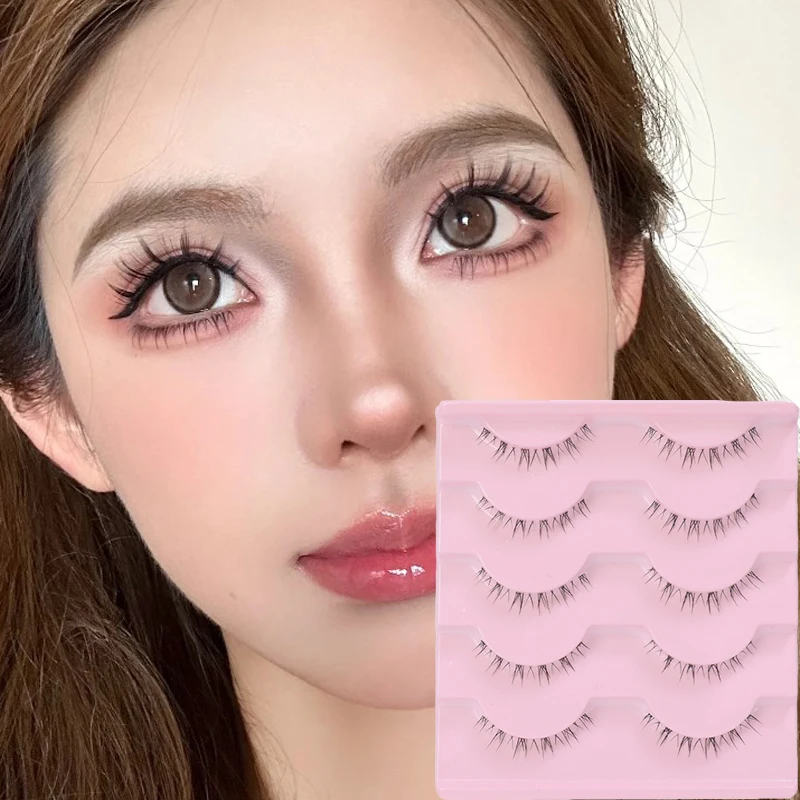자연스러운 아래 속눈썹 팩, 부드러운 아래 속눈썹, 수 - Anime Cosplay Lashes 리뷰 및 가격