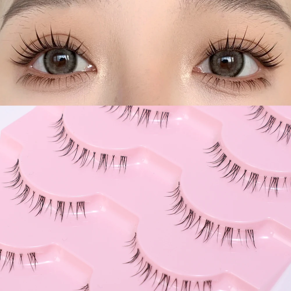 자연스러운 아래 속눈썹 팩, 부드러운 아래 속눈썹, 수 - Anime Cosplay Lashes 리뷰 및 가격