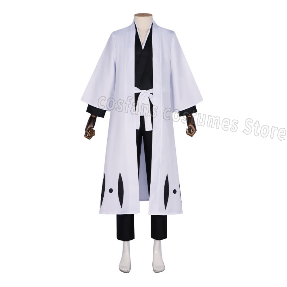 Aizen Sousuke 코스프레 의상 가발 블리치 ​ - Bleach Captain Coat 리뷰 및 가격