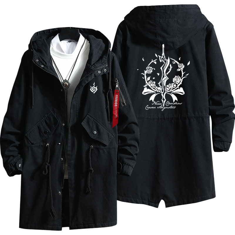 새로운 FGO 코트 네로 세이버 후드티 코스프레 트렌치 - Fullmetal Alchemist Coat 리뷰 및 가격